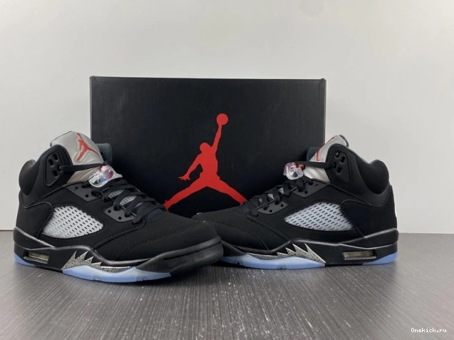 One Kick Retro 5 845035-003 Metallic Black Jordan (2016) 0721